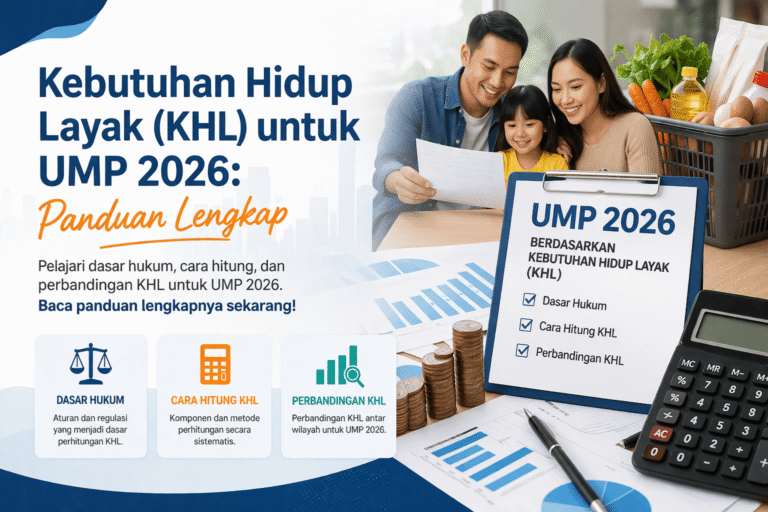 Kebutuhan Hidup Layak (KHL) untuk UMP 2026: Dasar Hukum, Cara Hitung, dan Perbandingan per Provinsi Kebutuhan Hidup Layak (KHL) untuk UMP 2026